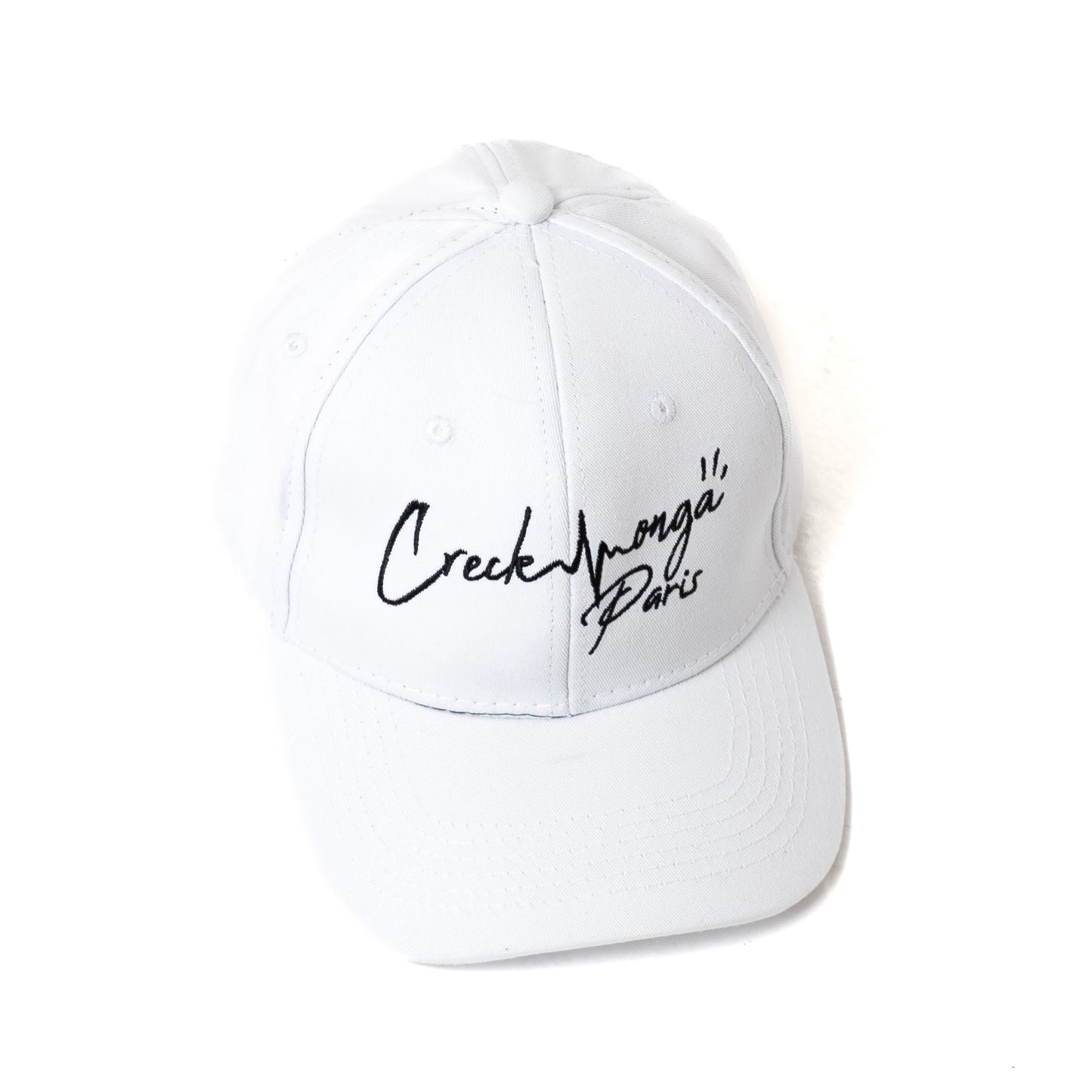 CASQUETTE EN COTON BRODERIE CREKMONGA PARIS