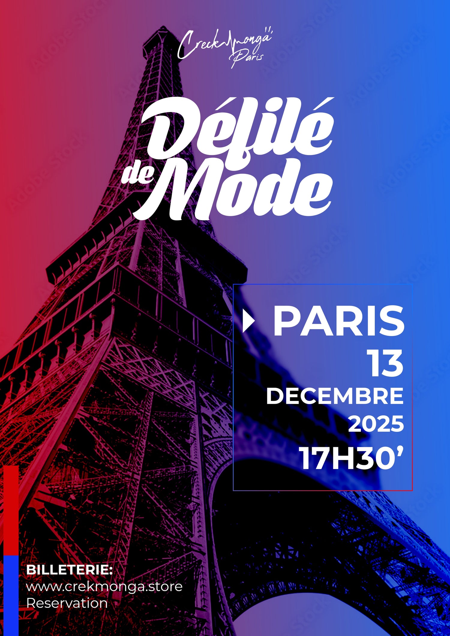 Place Défilé de mode CREKMONGA