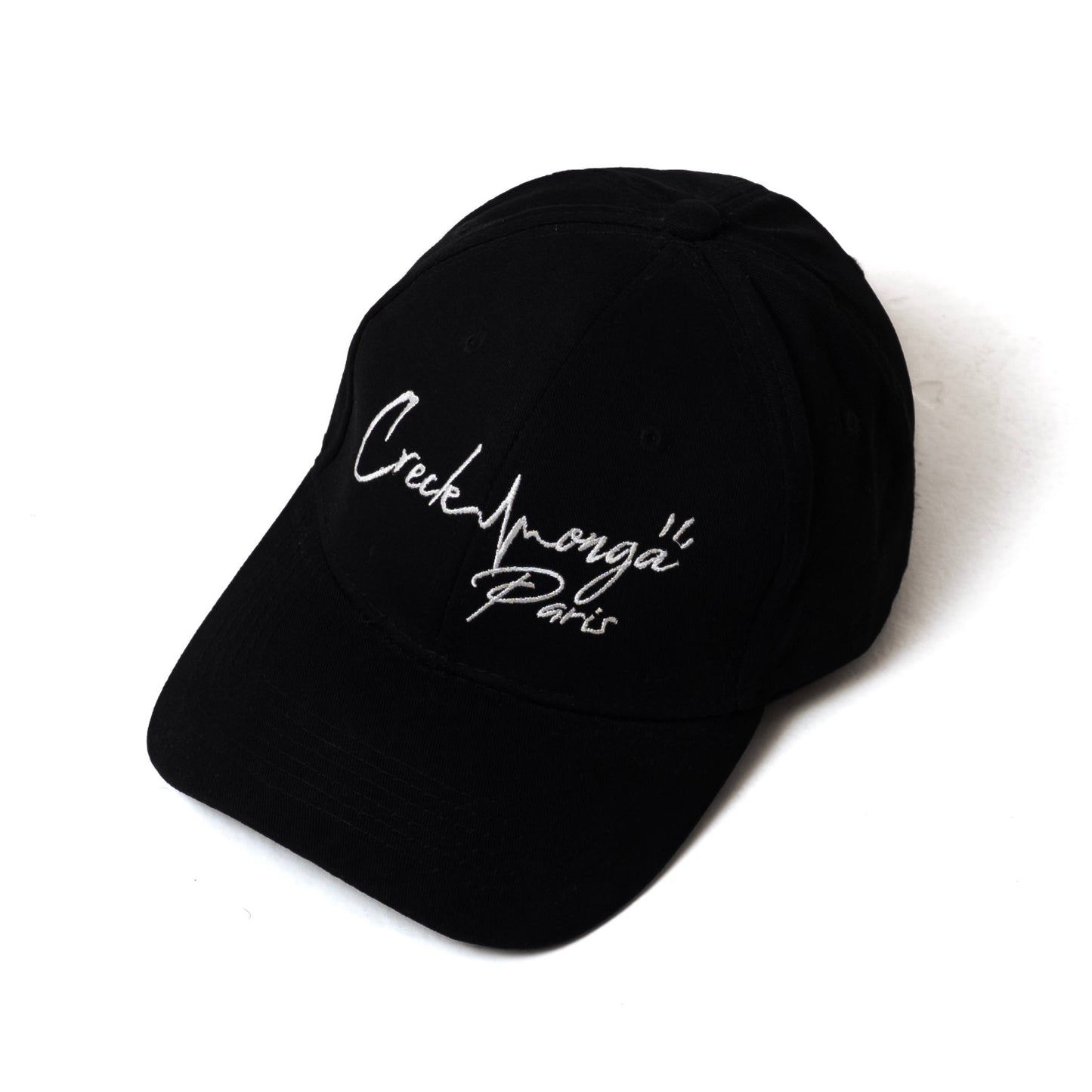 CASQUETTE EN COTON BRODERIE CREKMONGA PARIS