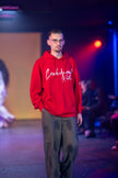 SWEAT-SHIRT À CAPUCHE OVERSIZE UNISEXE EN POLYESTER IMPRIMÉ CREKMONGA PARIS