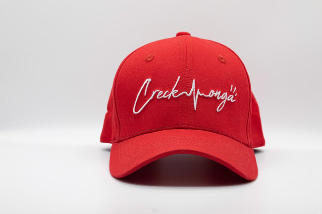 CASQUETTE EN COTON À BRODERIE CREKMONGA SUR LE DEVANT