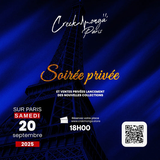 Place soirée privée et ventes privées votre place sera envoyé par mail en Qr code