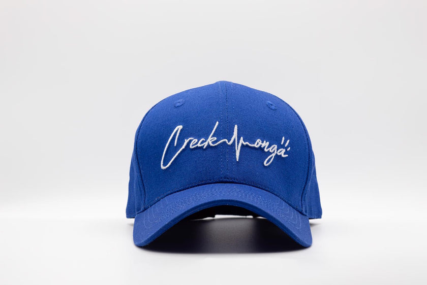 CASQUETTE EN COTON À BRODERIE CREKMONGA SUR LE DEVANT