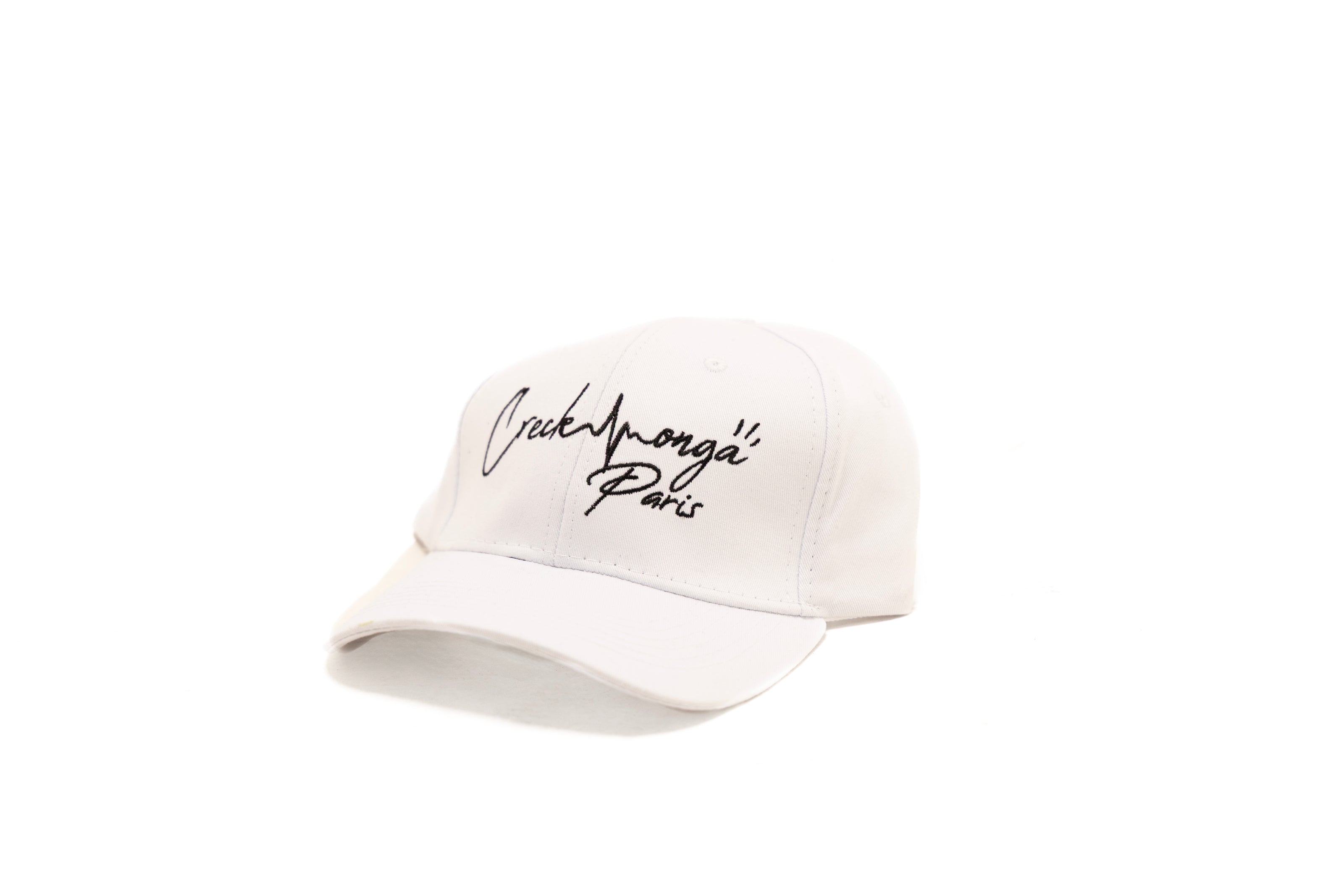 CASQUETTE EN COTON BRODERIE CREKMONGA PARIS