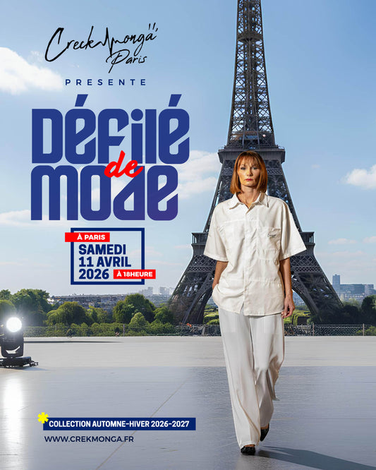 Place pour le Défilé de mode CREKMONGA à Paris