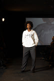 SWEAT-SHIRT À CAPUCHE OVERSIZE EN POLYESTER IMPRIMÉ CREKMONGA PARIS