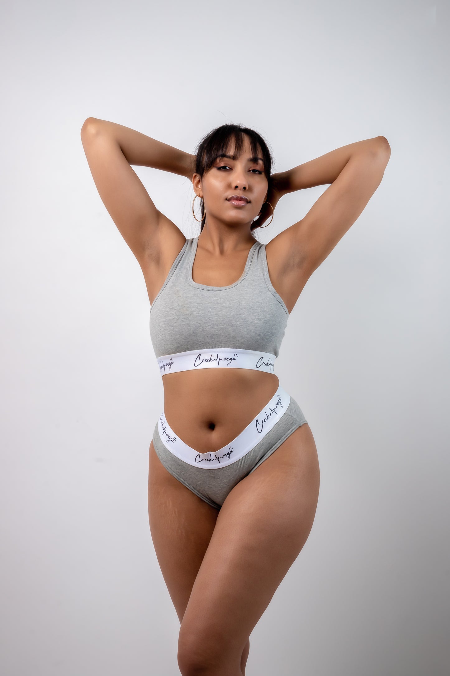 BRASSIÈRE À LOGO CREKMONGA IMPRIMÉ