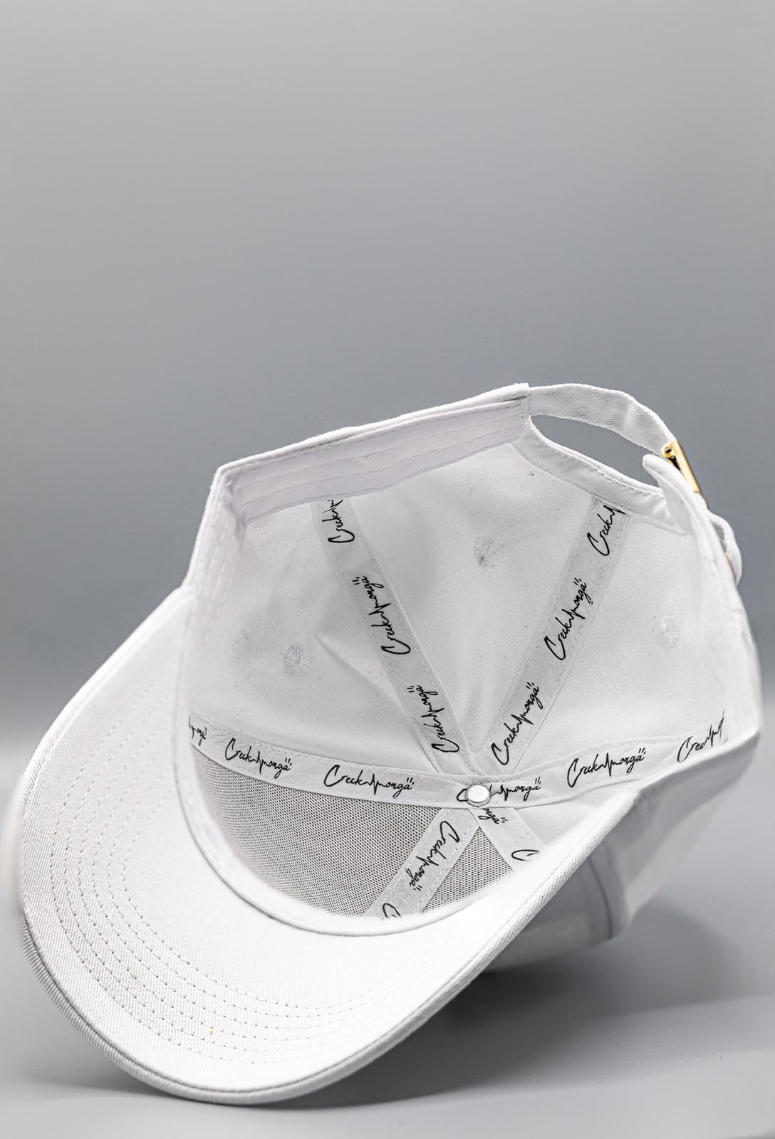 CASQUETTE EN COTON À BRODERIE CREKMONGA SUR LE DEVANT