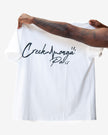 T-SHIRT OVERSIZE EN COTON IMPRIMÉ LOGO CREKMONGA PARIS